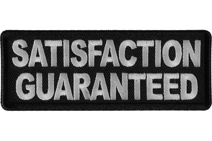 Satisfaction Guaranteed Patch