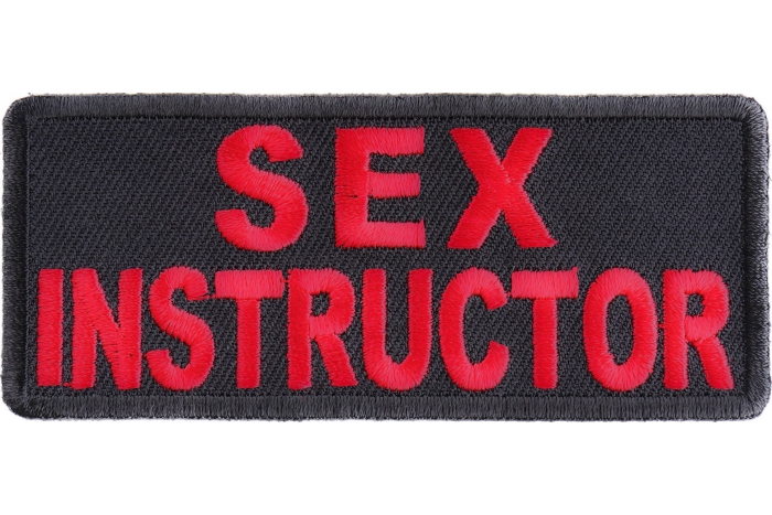 Sex Instructor Patch