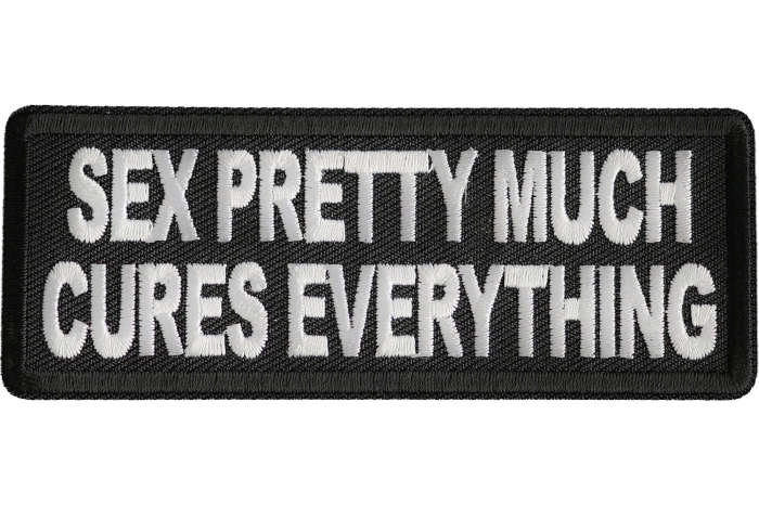 Sex Pretty Much Cures Everything Patch