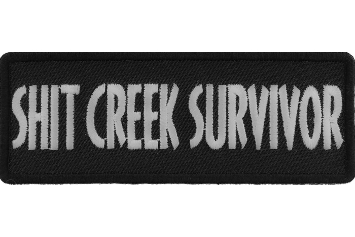 Shit Creek Survivor Patch