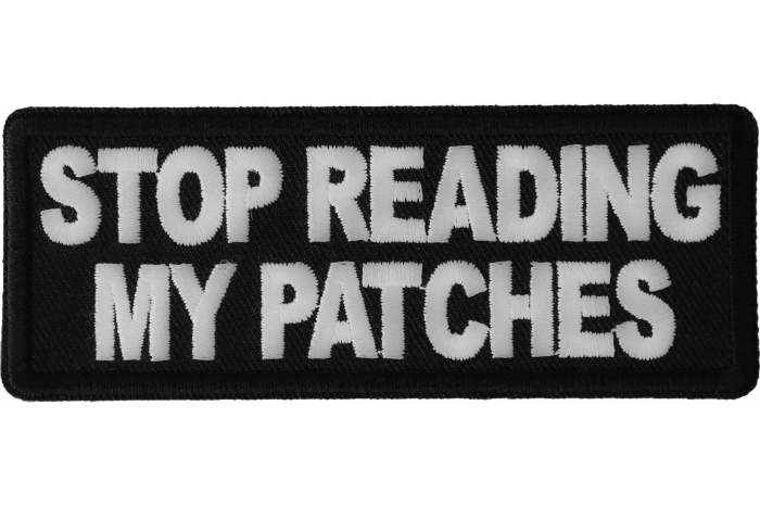 Stop Reading My Patches Patch
