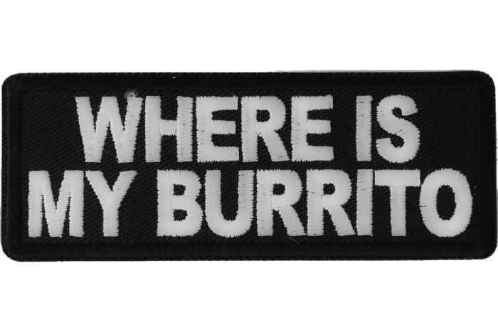 Where is My Burrito Patch