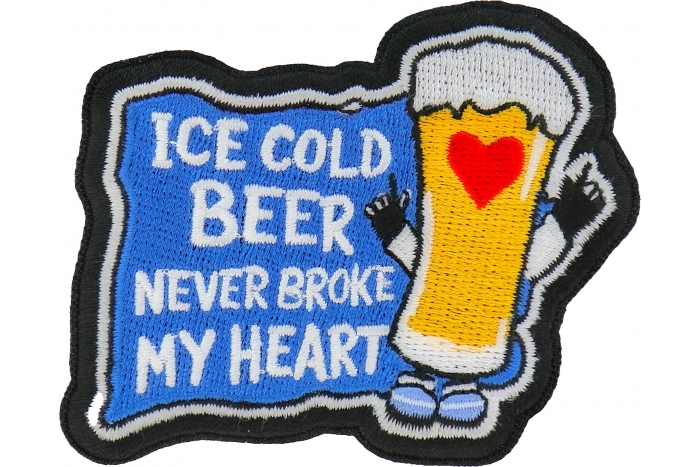 Ice Cod Beer Never Broke My Heart Patch