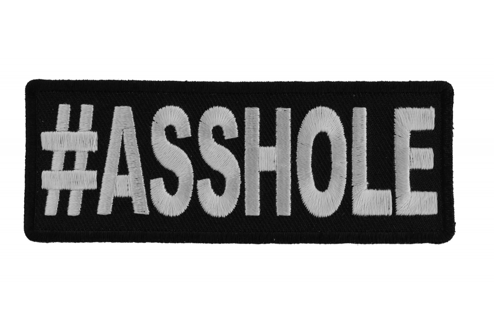 Hashtag Asshole Patch