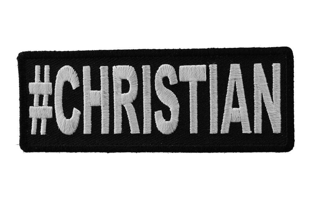 Hashtag Christian Patch