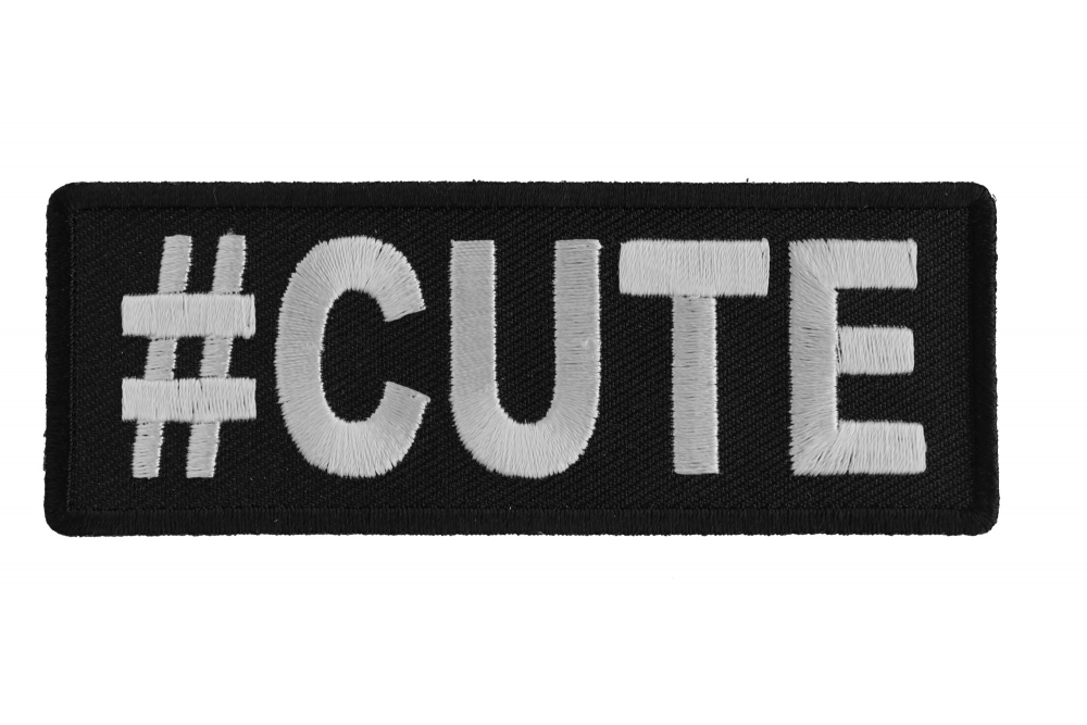 Hashtag Cute Patch