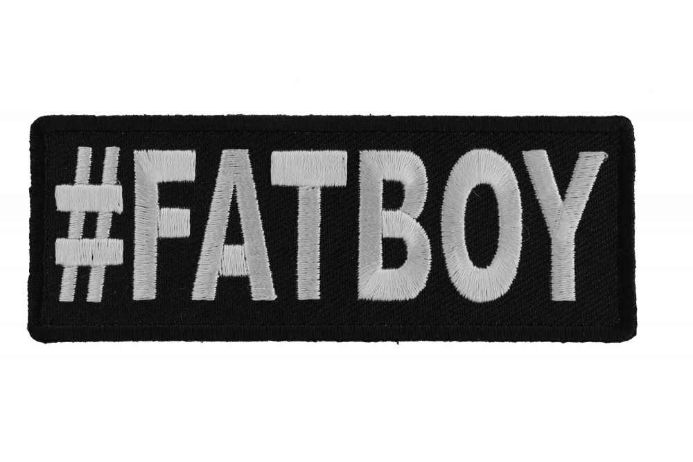 Hashtag Fatboy Patch