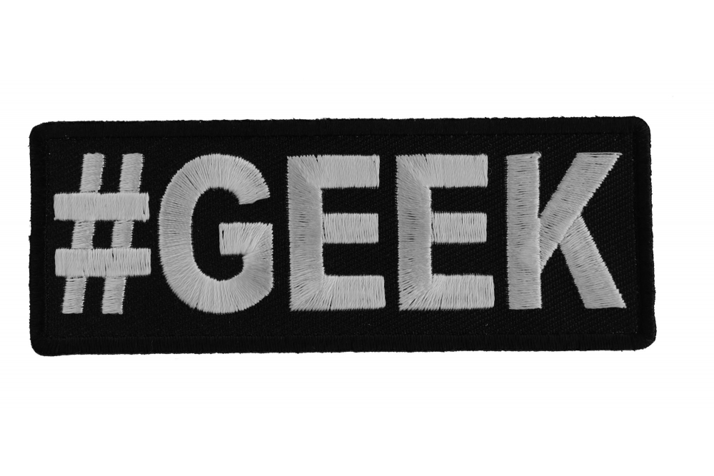 Hashtag Geek Patch