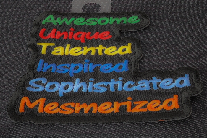 AUTISM Morale Patch diagonal view
