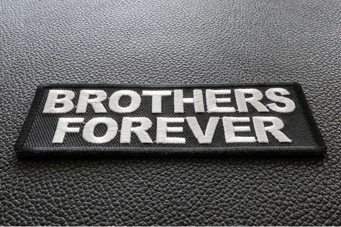 Brothers Forever Patch diagonal view