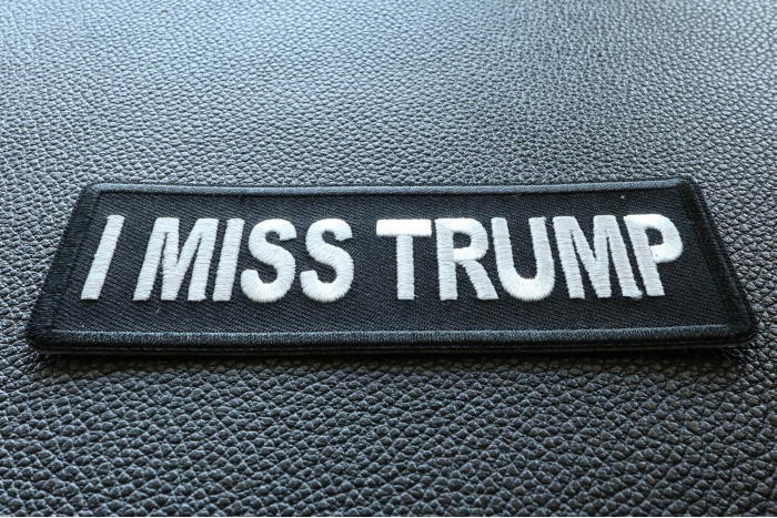 I miss Trump Patch diagonal view