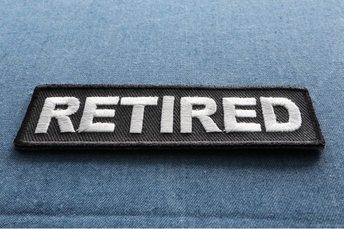 Retired Patch diagonal view