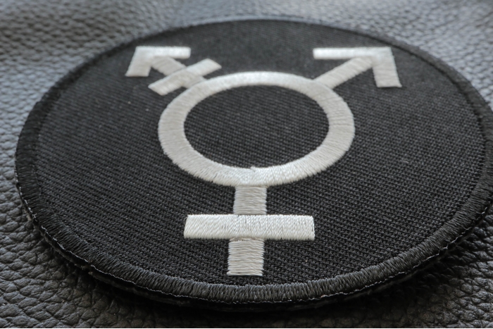 Transgender Awareness Patch Transgender Awareness Patch diagonal view