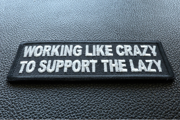 Working Like Crazy to Support The Lazy Patch diagonal view