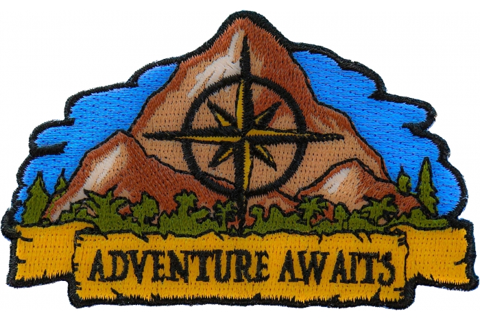 Adventure Awaits Hiker Patch