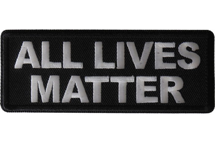 All Lives Matter Patch
