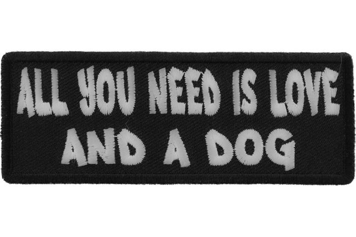 All You Need is Love And a Dog Morale Patch