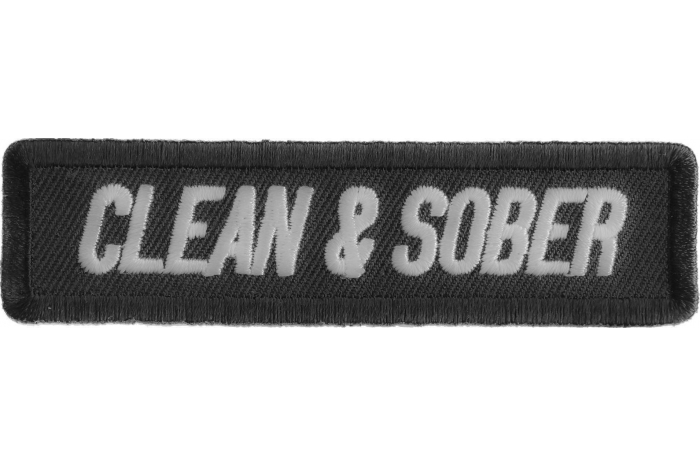 Clean and Sober Patch