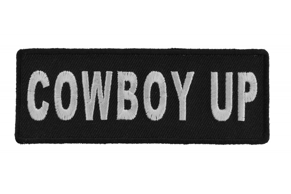 Cowboy Up Patch