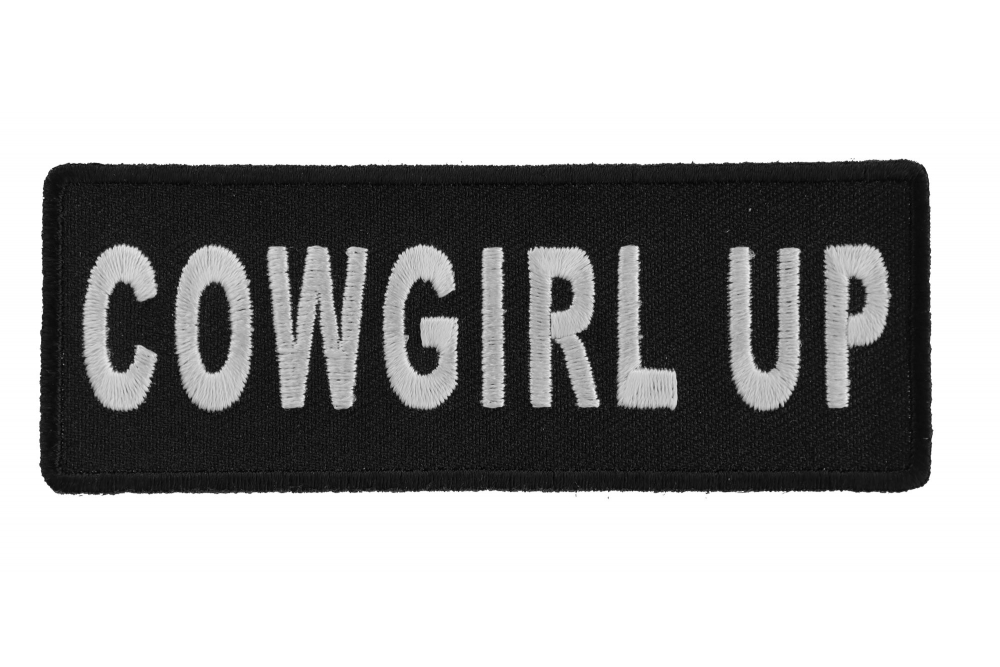 Cowgirl Up Patch
