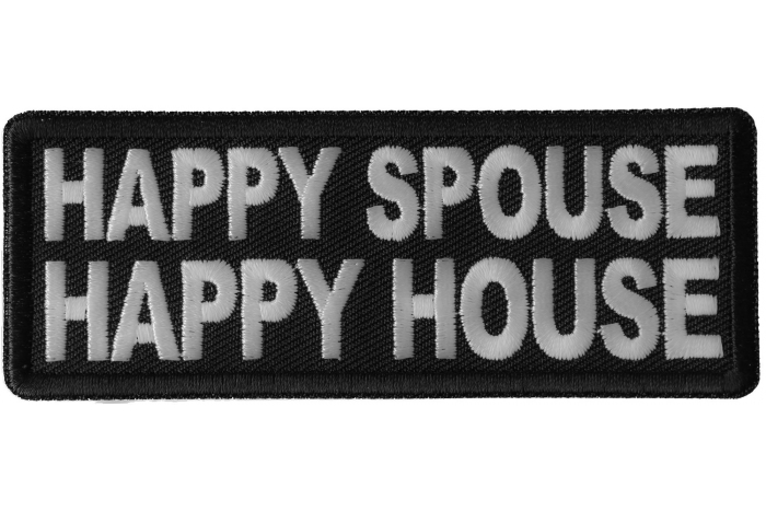 Happy Spouse Happy House Patch