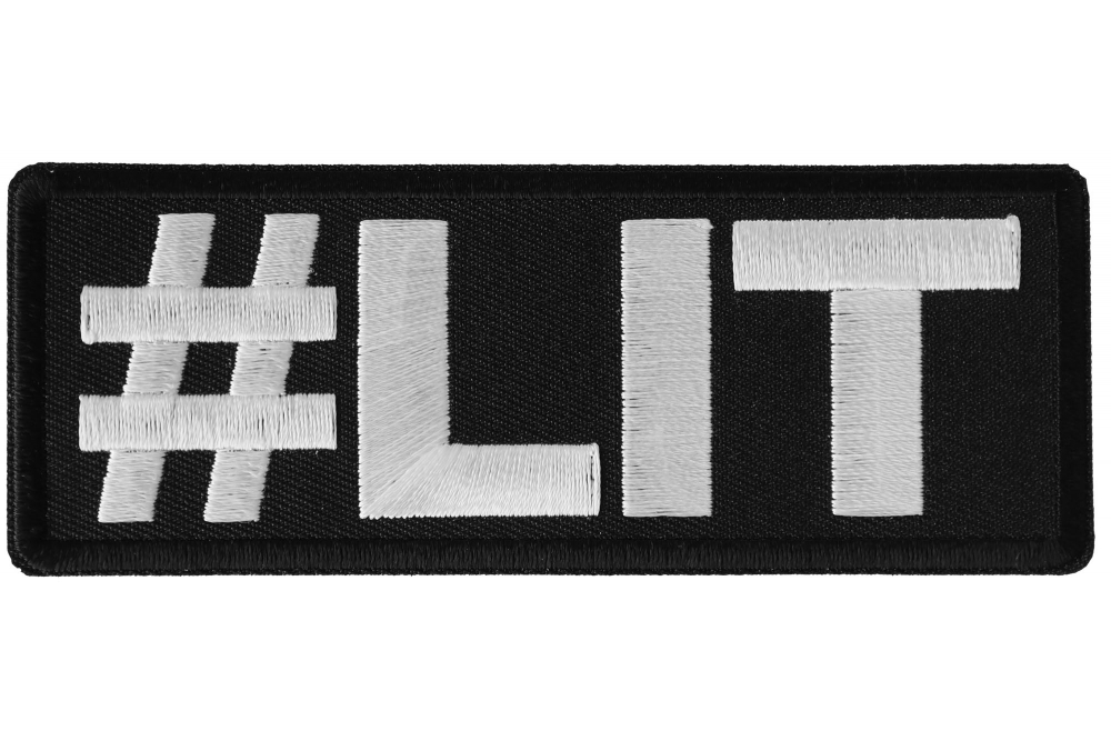 Hashtag LIT Patch