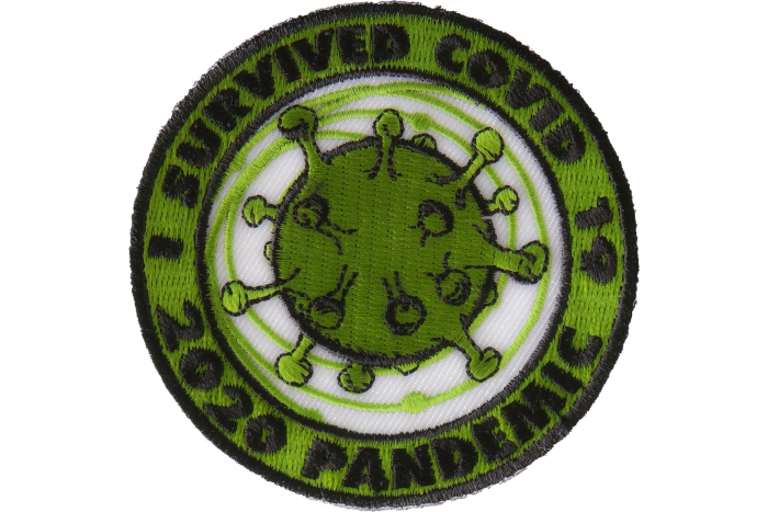 I survived covid 19 Iron on Corona Virus Patch