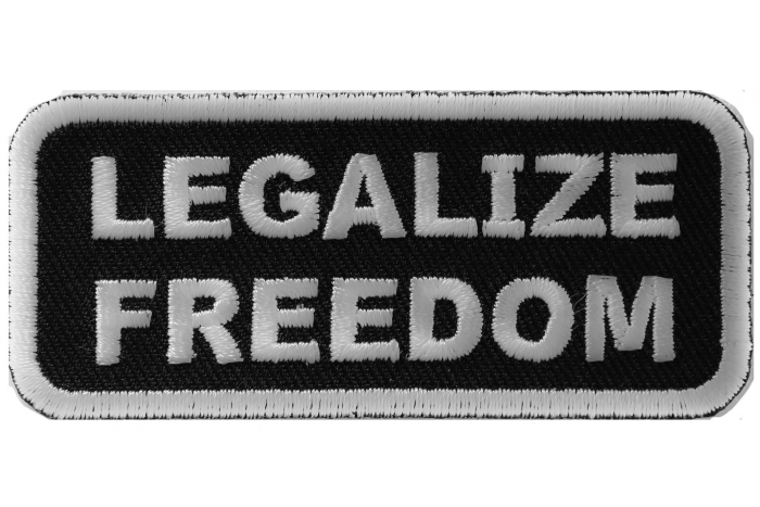 Legalize Freedom Iron on Morale Patch
