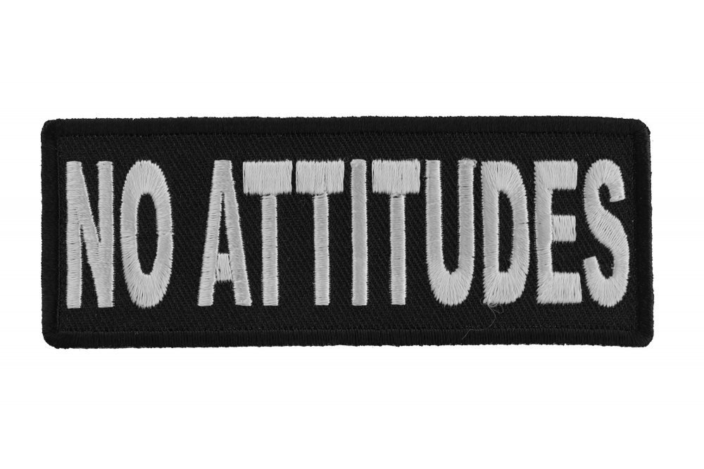 No Attitudes Patch