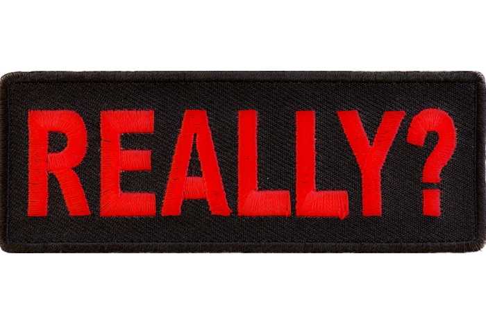 Really Iron on Patch