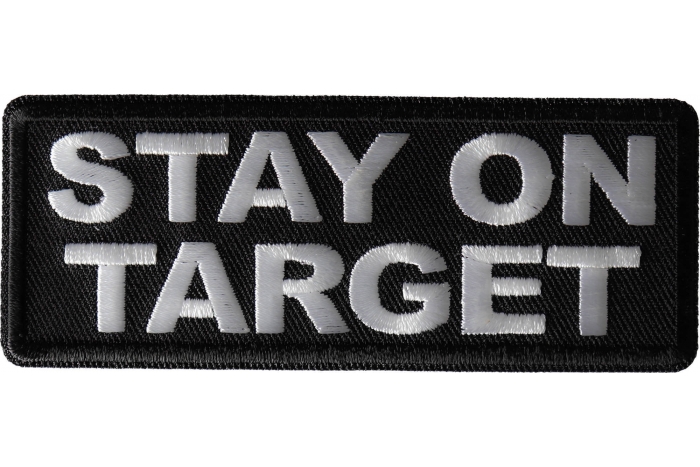Stay on Target Patch