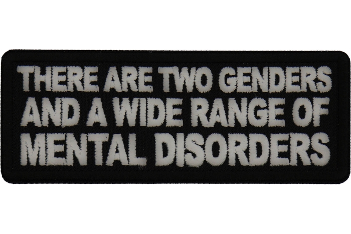 There are two genders a wide range of Mental Disorders Patch
