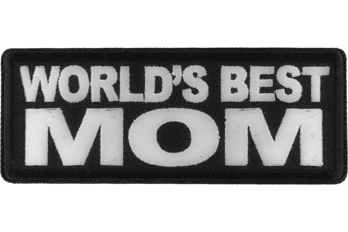 World's Best Mom Patch