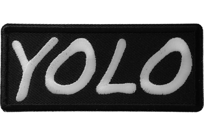 Yolo Iron on Morale Patch