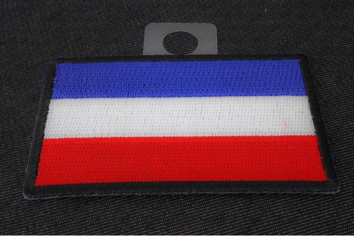 Dutch Flag Patch diagonal view