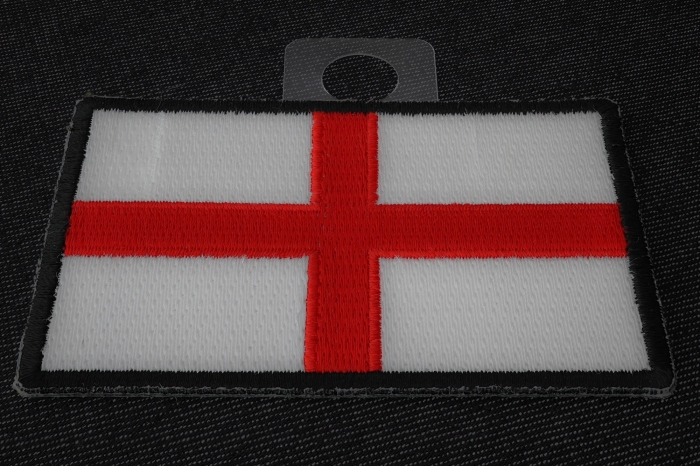 Flag Of England Patch diagonal view