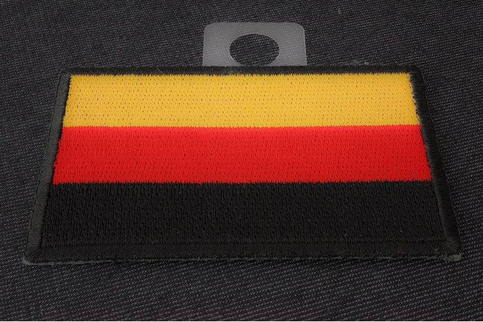 German Flag Patch diagonal view