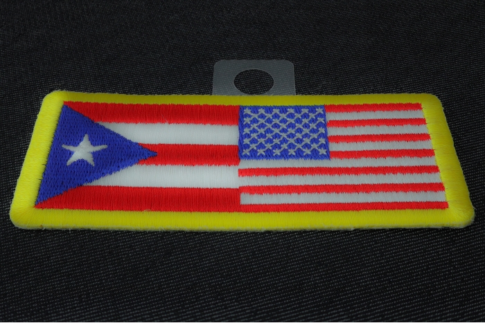 USA Puerto Rico Patch diagonal view