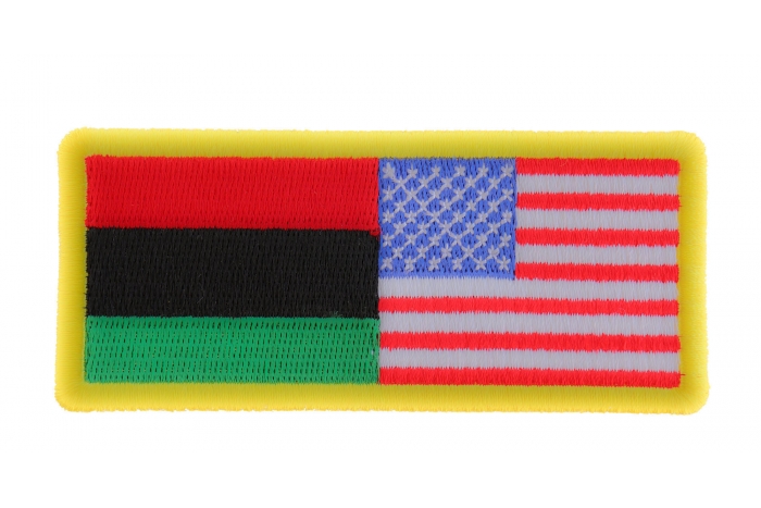 African American Flag Patch