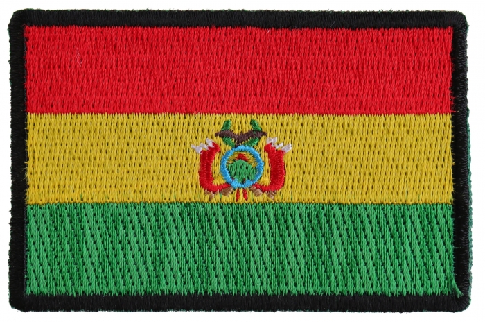 Bolivian Flag Patch