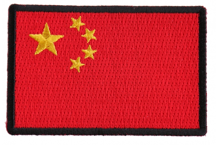 China Flag Patch
