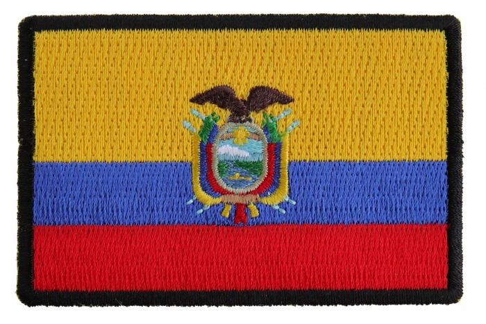 Ecuador Flag Patch