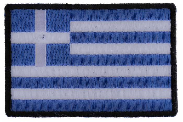Greek Flag Patch