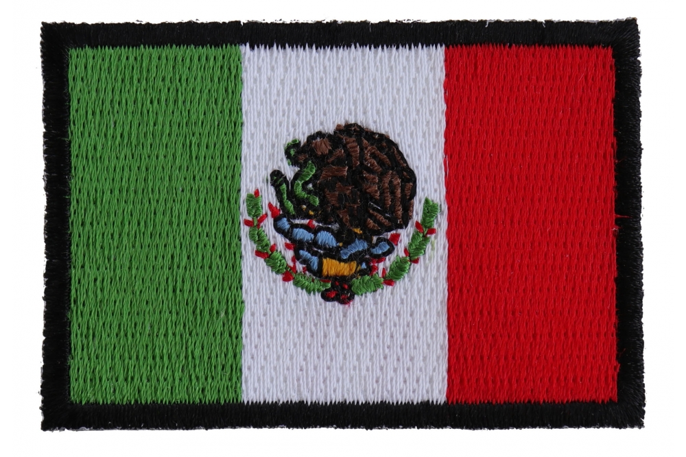 Mexico Flag 2.5 Inch Patch by Ivamis Patches