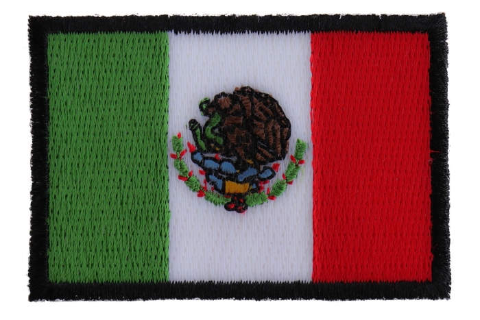 Mexico Flag 2.5 Inch Patch