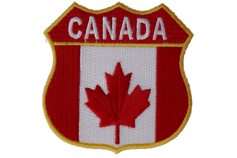 Canadian Shield Patch Canada Flag International Flags TheCheapPlace