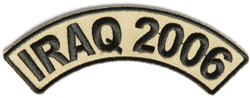 Iraq 2006 Rocker Patch