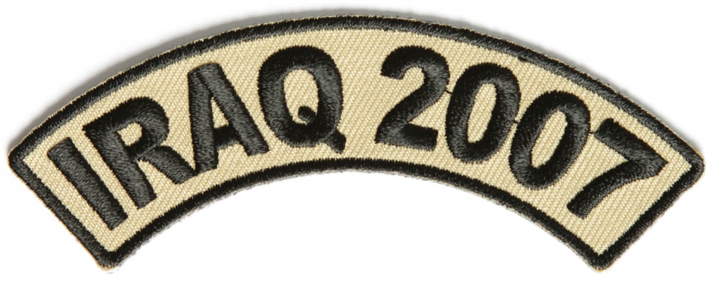 Iraq 2007 Rocker Patch