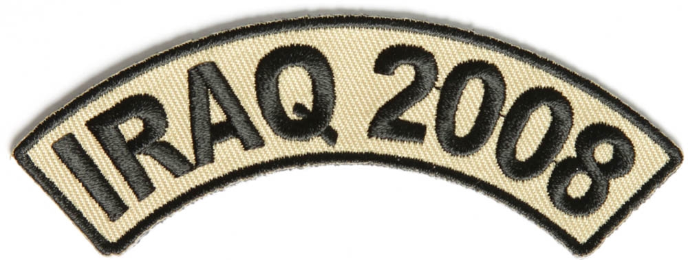 Iraq 2008 Rocker Patch