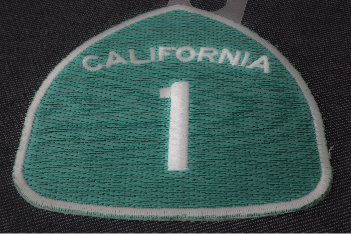 California Route 1 Patch diagonal view
